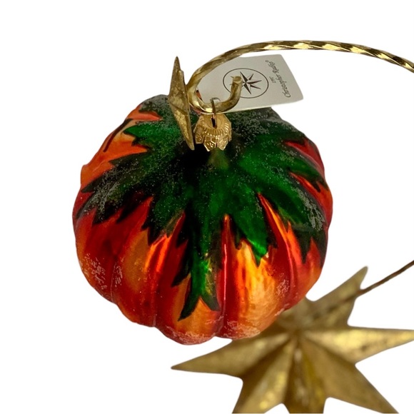 Vintage RARE Christopher Radko “Jack O’Lantern” 1997 Halloween Ornament NWT